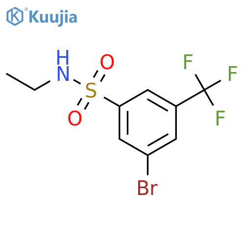 N-Ethyl 3-bromo-5-trifluoromethylbenzenesulfonamide structure