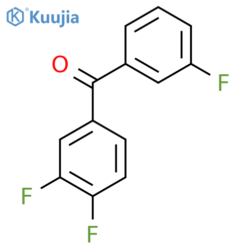3,3',4-Trifluorobenzophenone structure