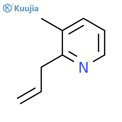 3-(3-Methyl-2-pyridyl)-1-propene structure