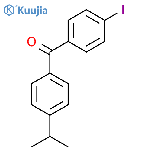 4-Iodo-4'-isopropylbenzophenone structure