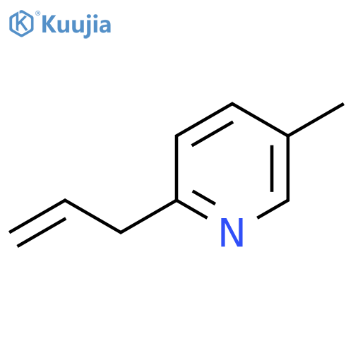 3-(5-Methyl-2-pyridyl)-1-propene structure