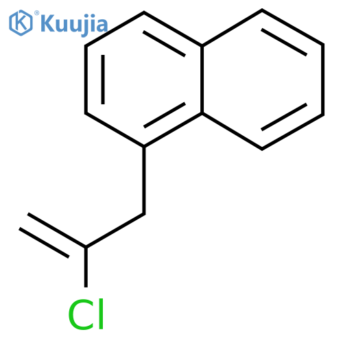 2-Chloro-3-(1-naphthyl)-1-propene structure