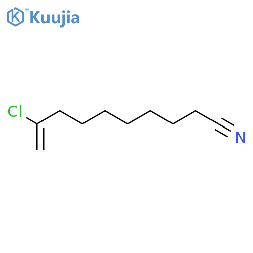9-Chloro-9-decenenitrile structure
