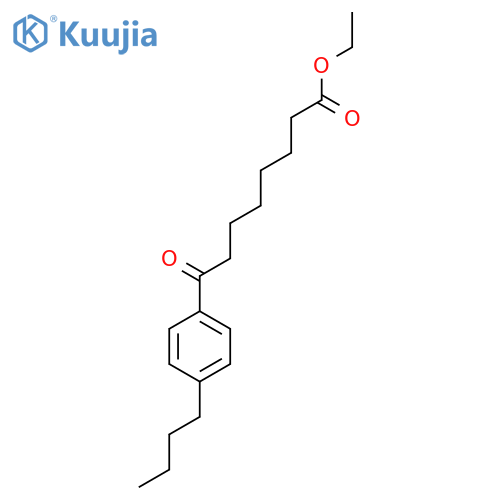 Ethyl 8-(4-n-Butylphenyl)-8-oxooctanoate structure