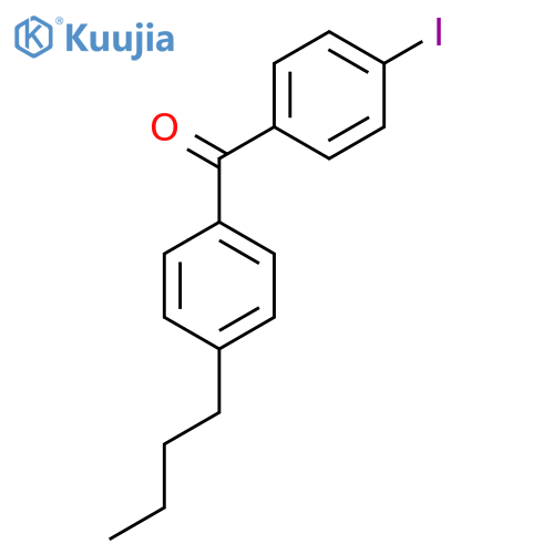 4-n-Butyl-4'-iodobenzophenone structure