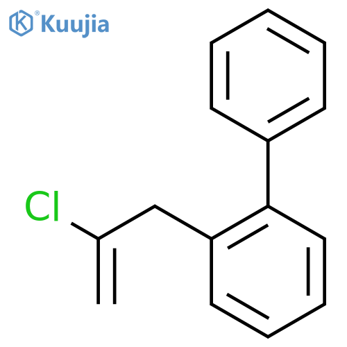 3-(2-Biphenyl)-2-chloro-1-propene structure