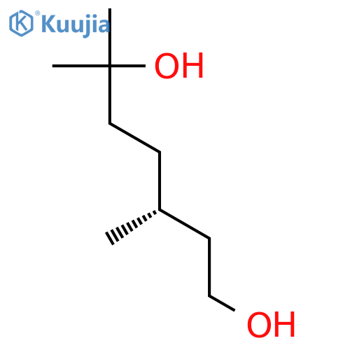 1,6-Heptanediol, 3,6-dimethyl-, (R)- structure