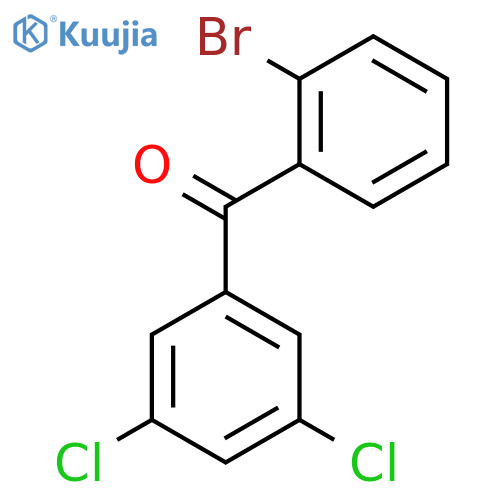 2-Bromo-3',5'-dichlorobenzophenone structure