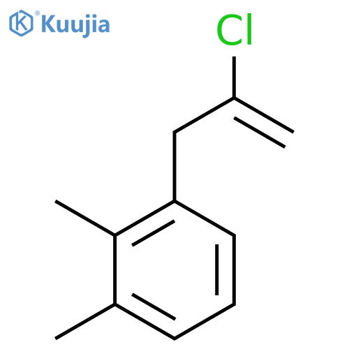 2-Chloro-3-(2,3-dimethylphenyl)-1-propene structure