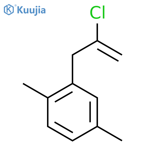 2-Chloro-3-(2,5-dimethylphenyl)-1-propene structure