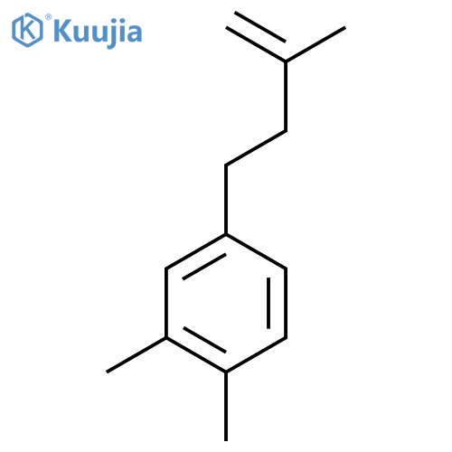 4-(3,4-Dimethylphenyl)-2-methyl-1-butene structure
