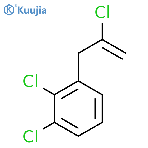 2-Chloro-3-(2,3-dichlorophenyl)-1-propene structure