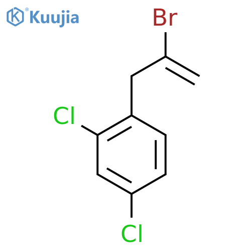 2-Bromo-3-(2,4-dichlorophenyl)-1-propene structure