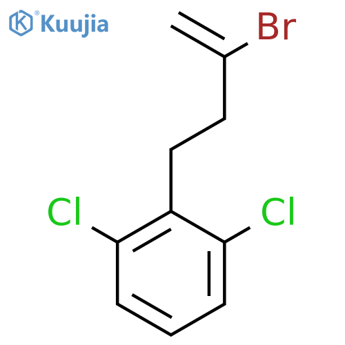2-Bromo-4-(2,6-dichlorophenyl)-1-butene structure