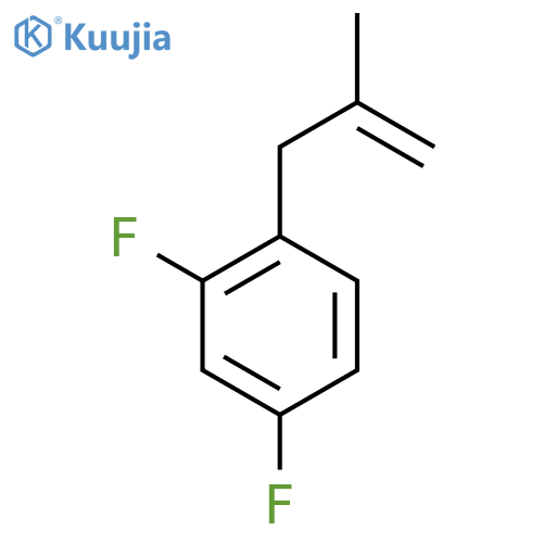 3-(2,4-Difluorophenyl)-2-methyl-1-propene structure