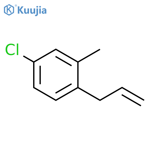 3-(4-Chloro-2-methylphenyl)-1-propene structure