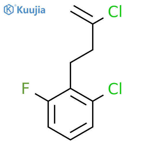 2-Chloro-4-(2-chloro-6-fluorophenyl)-1-butene structure