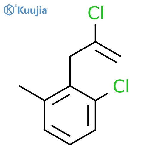 2-Chloro-3-(2-chloro-6-methylphenyl)-1-propene structure