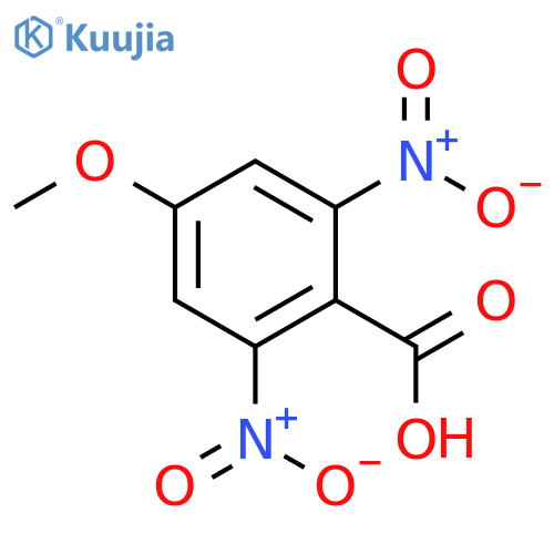 Benzoic acid,4-methoxy-2,6-dinitro- structure
