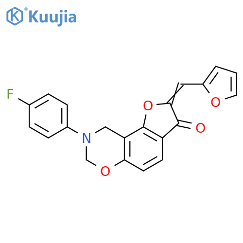 (4Z)-12-(4-fluorophenyl)-4-(furan-2-yl)methylidene-3,10-dioxa-12-azatricyclo7.4.0.0^{2,6}trideca-1,6,8-trien-5-one structure