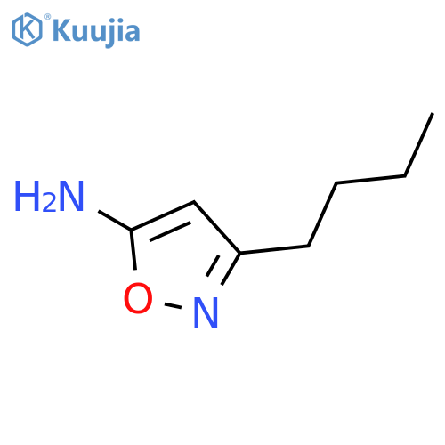 3-butyl-1,2-oxazol-5-amine structure