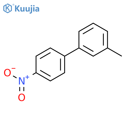 3-Methyl-4'-nitro-1,1'-biphenyl structure