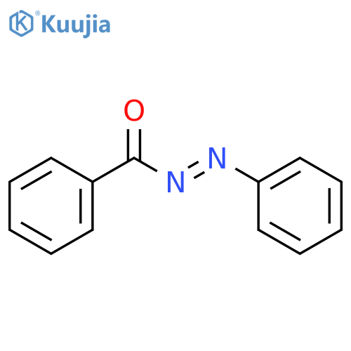 Methanone,phenyl(2-phenyldiazenyl)- structure