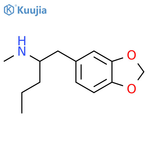 1,3-Benzodioxolyl-N-methylpentanamine structure