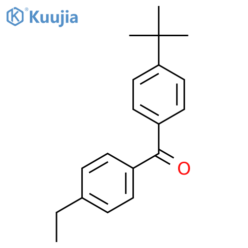 4-Tert-butyl-4'-ethylbenzophenone structure