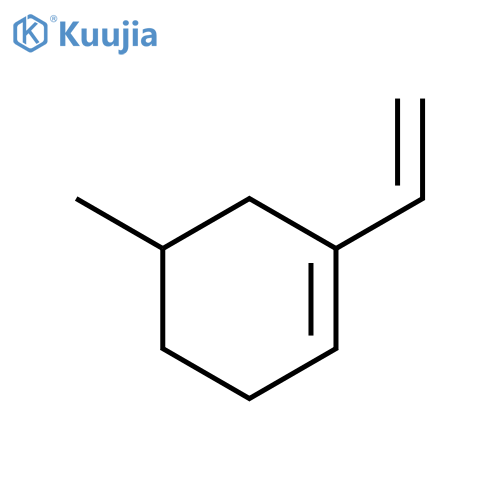 Cyclohexene, 1-ethenyl-5-methyl- structure