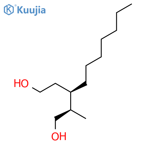 1,5-Pentanediol, 3-heptyl-2-methyl-, (R*,R*)- structure