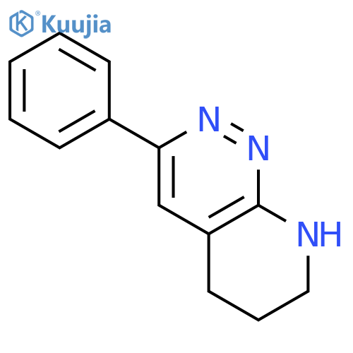 5,6,7,8-tetrahydro-3-phenyl-Pyrido[2,3-c]pyridazine structure