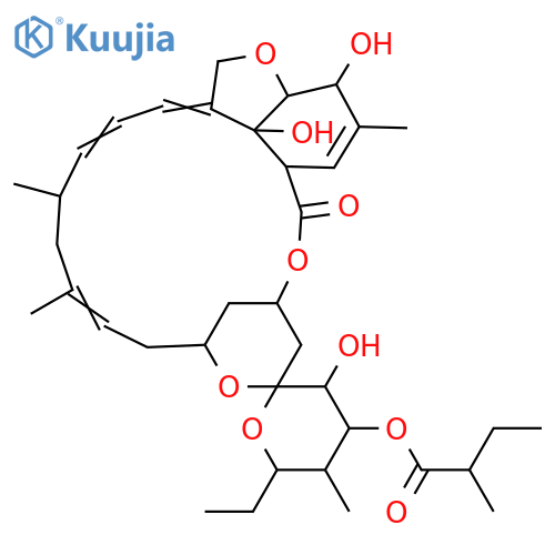 22,23-Dihydroxymilbemycin α3; 23-O-(2-Methylbutanoyl) structure