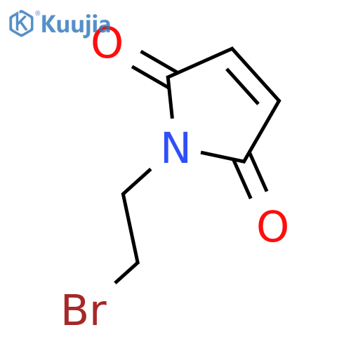 1H-Pyrrole-2,5-dione, 1-(2-bromoethyl)- structure