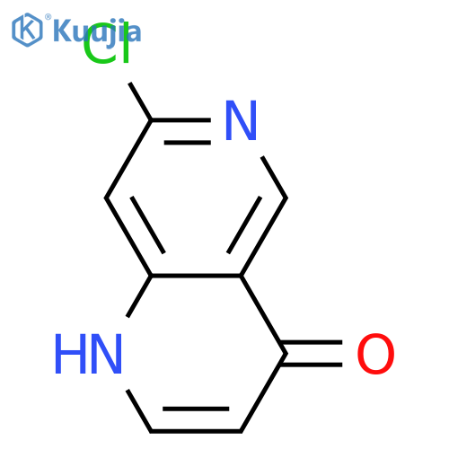 7-Chloro-1H-1,6-naphthyridin-4-one structure