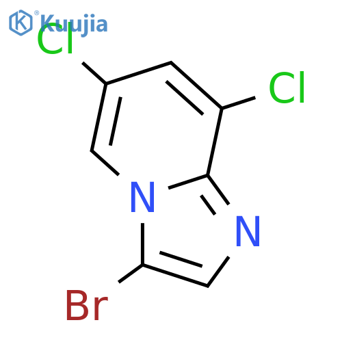 3-Bromo-6,8-dichloroimidazo1,2-apyridine structure