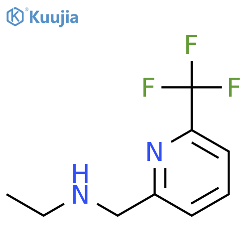 N-((6-(Trifluoromethyl)pyridin-2-yl)methyl)ethanamine structure
