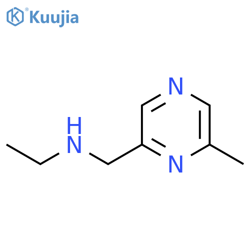 N-ethyl-6-methyl-2-Pyrazinemethanamine structure