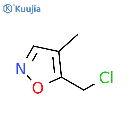 5-(chloromethyl)-4-methyl-1,2-oxazole structure