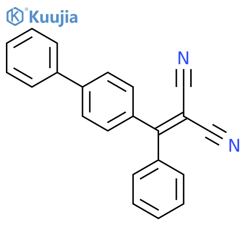 Propanedinitrile, ([1,1'-biphenyl]-4-ylphenylmethylene)- structure