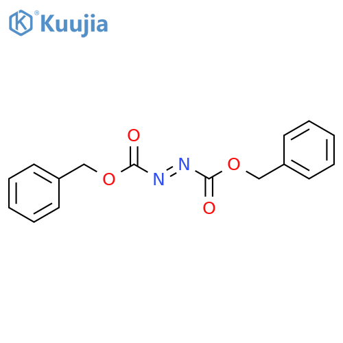 1,2-Diazenedicarboxylic acid, 1,2-bis(phenylmethyl) ester, (1E)- structure