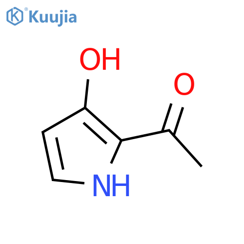 Ethanone,1-(3-hydroxy-1H-pyrrol-2-yl)- structure