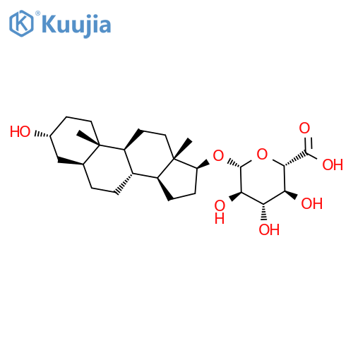 Androstane-3,17-diol Glucuronide structure