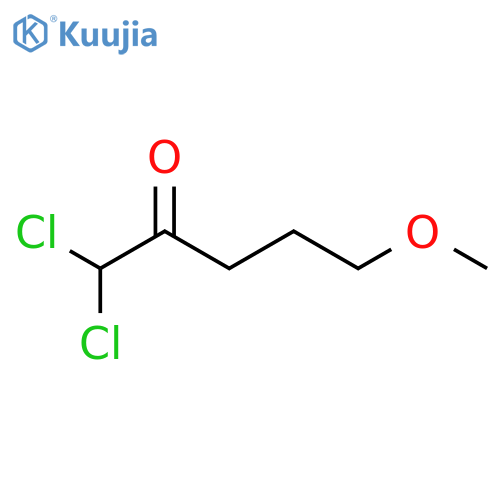 2-Pentanone, 1,1-dichloro-5-methoxy- structure