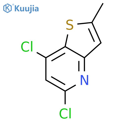 5,7-Dichloro-2-methylthieno[3,2-b]pyridine structure