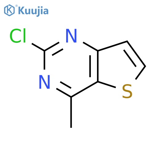 2-Chloro-4-methylthieno[3,2-d]pyrimidine structure