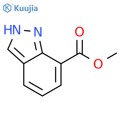 Methyl 1H-indazole-7-carboxylate structure