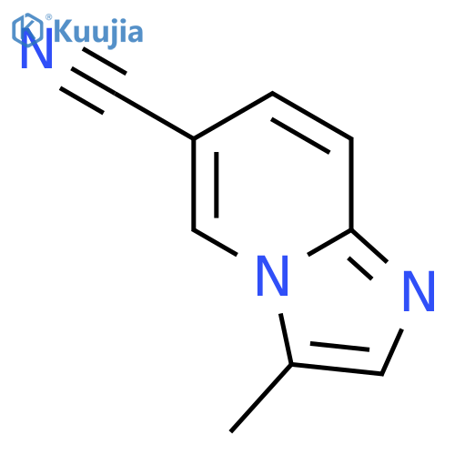 3-methylimidazo[1,2-a]pyridine-6-carbonitrile structure