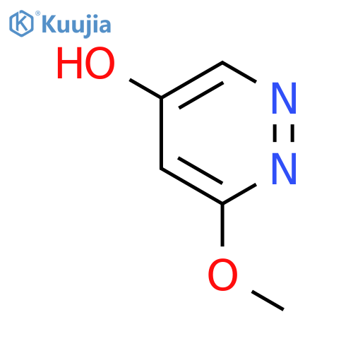 6-methoxy-4-pyridazinol structure