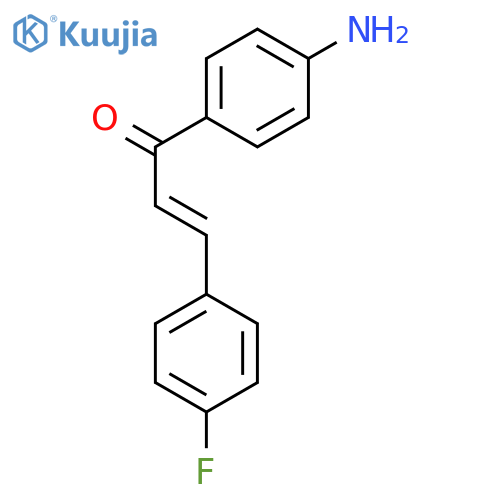 (2E)-1-(4-Aminophenyl)-3-(4-fluorophenyl)prop-2-en-1-one structure